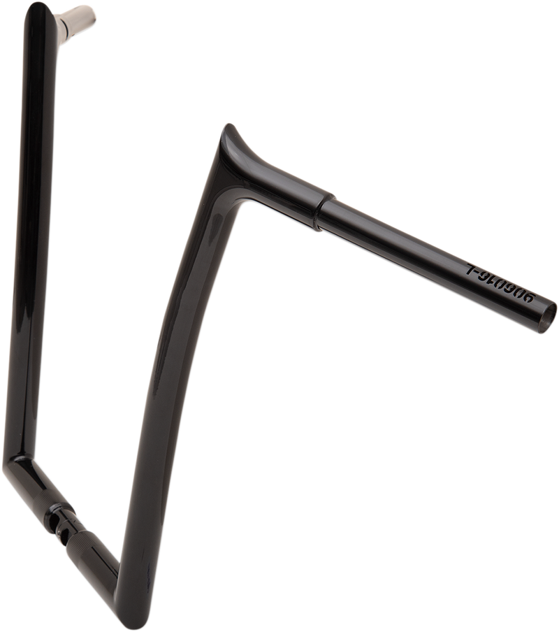 FAT BAGGERS INC. 1-1/4" EZ Install Pointed Top Handlebar - 16" - Black 906016-B