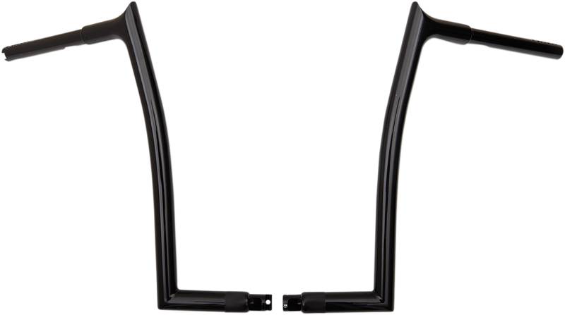 FAT BAGGERS INC. 1-1/4" EZ Install Pointed Top Handlebar - 16" - Black 906016-B