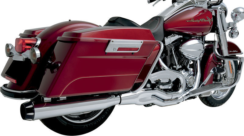 BASSANI XHAUST B1 2:1 Exhaust - Chrome - '95-'16 TOURING MODELS