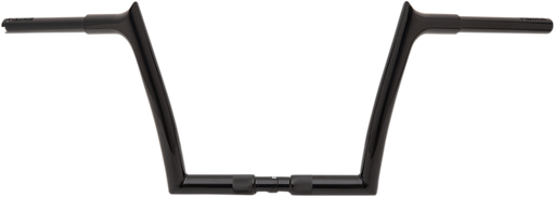 FAT BAGGERS INC. 1-1/4" EZ Install Pointed Top Handlebar - 10" - Black 908010-B