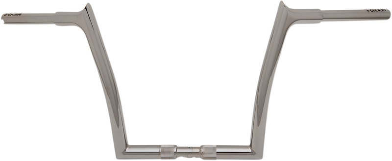 FAT BAGGERS INC. 1-1/4" EZ Install Pointed Top Handlebar - 12" - Chrome 908012