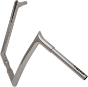 FAT BAGGERS INC. 1-1/4" EZ Install Pointed Top Handlebar - 12" - Chrome 908012