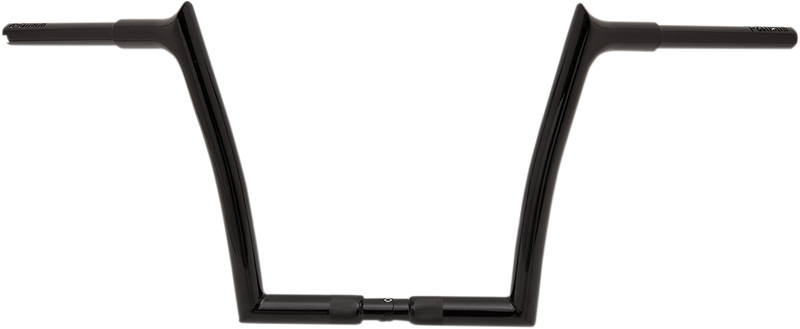 FAT BAGGERS INC. 1-1/4" EZ Install Pointed Top Handlebar - 12" - Black 908012-B