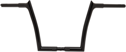FAT BAGGERS INC. 1-1/4" EZ Install Pointed Top Handlebar - 12" - Black 908012-B