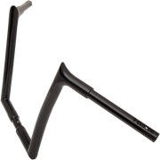 FAT BAGGERS INC. 1-1/4" EZ Install Pointed Top Handlebar - 12" - Black 908012-B