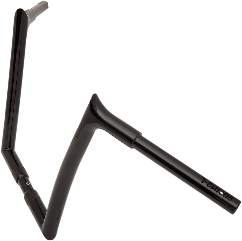 FAT BAGGERS INC. 1-1/4" EZ Install Pointed Top Handlebar - 12" - Black 908012-B