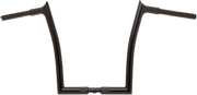 FAT BAGGERS INC. 1-1/4" EZ Install Pointed Top Handlebar - 14" - Black 908014-B