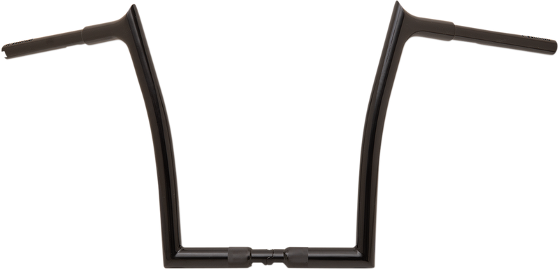 FAT BAGGERS INC. 1-1/4" EZ Install Pointed Top Handlebar - 14" - Black 908014-B