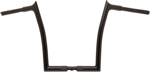 FAT BAGGERS INC. 1-1/4" EZ Install Pointed Top Handlebar - 14" - Black 908014-B