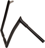 FAT BAGGERS INC. 1-1/4" EZ Install Pointed Top Handlebar - 14" - Black 908014-B