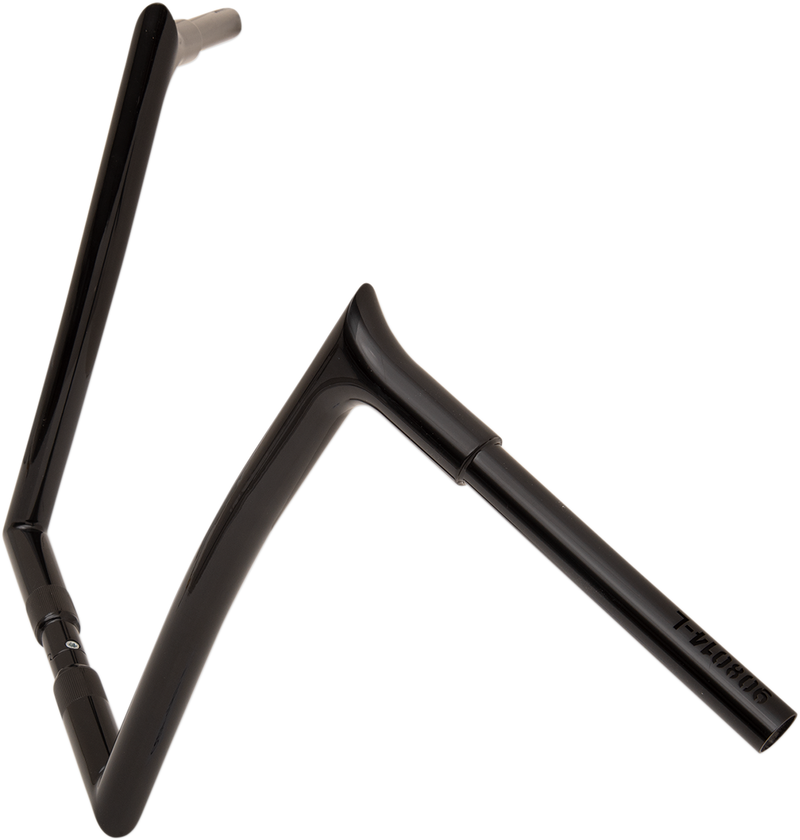 FAT BAGGERS INC. 1-1/4" EZ Install Pointed Top Handlebar - 14" - Black 908014-B