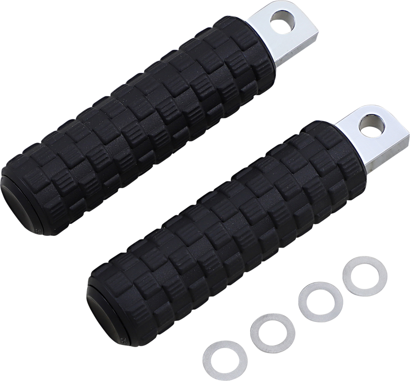 ARLEN NESS Air Trax Male-Mount Footpegs - Driver/Passenger - Black - 1" Longer