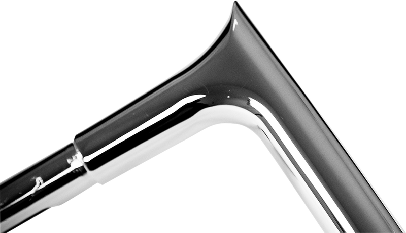 FAT BAGGERS INC. 1-1/4" EZ Install Pointed Top Handlebar - 16" - Chrome 908016