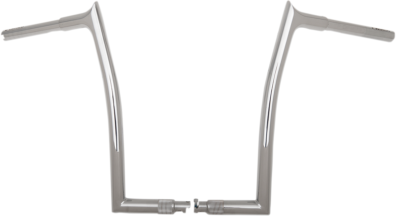 FAT BAGGERS INC. 1-1/4" EZ Install Pointed Top Handlebar - 16" - Chrome 908016