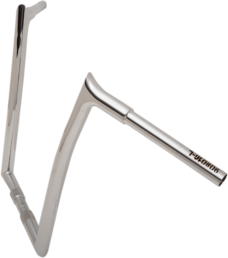 FAT BAGGERS INC. 1-1/4" EZ Install Pointed Top Handlebar - 16" - Chrome 908016