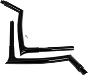 FAT BAGGERS INC. 1-1/4" EZ Install Pointed Top Handlebar - 16" - Black 908016-B