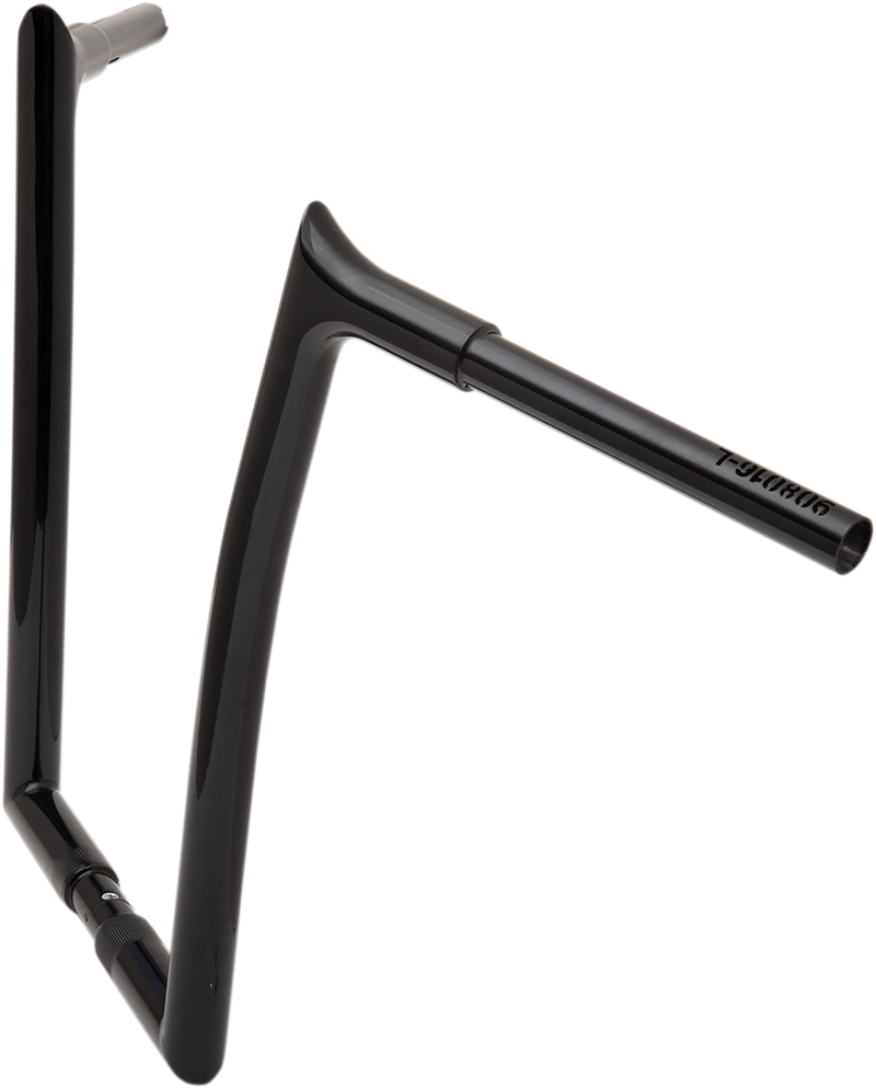 FAT BAGGERS INC. 1-1/4" EZ Install Pointed Top Handlebar - 16" - Black 908016-B