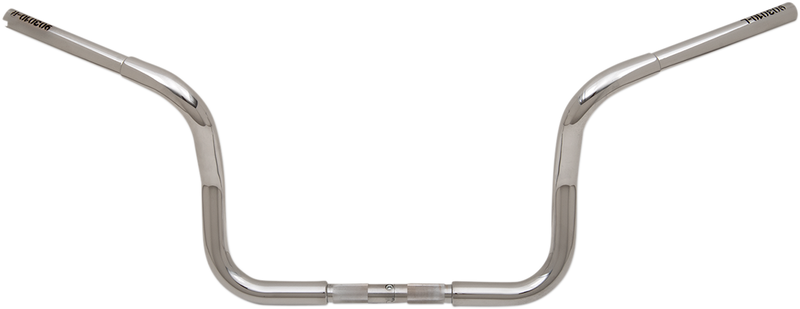 FAT BAGGERS INC. 1-1/4" EZ Install Round Top Handlebar - 10" - Chrome 903010