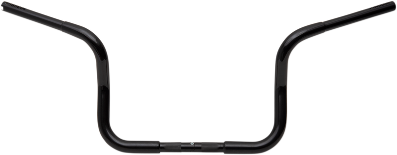 FAT BAGGERS INC. 1-1/4" EZ Install Round Top Handlebar - 10" - Black 903010-B