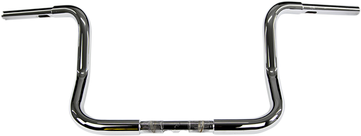FAT BAGGERS INC. 1-1/4" EZ Install Round Top Handlebar - 12" - Chrome 903012