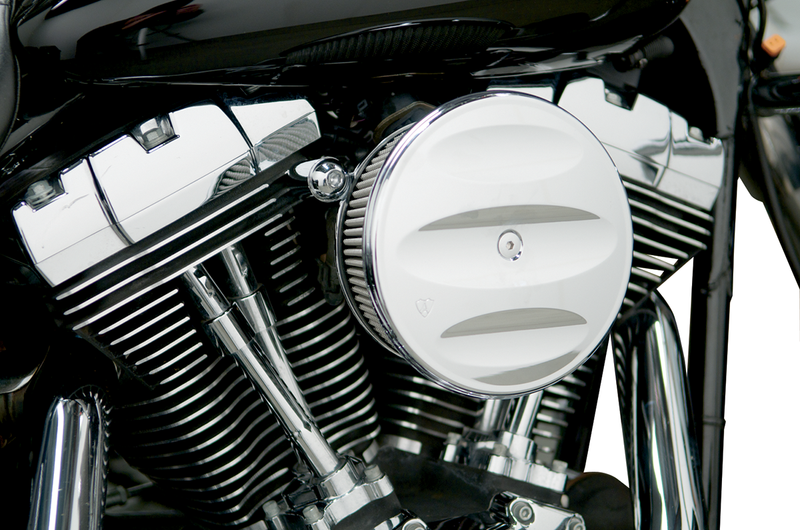 ARLEN NESS Big Sucker Stage 1 Air Cleaner Scalloped Outer Cover - Chrome