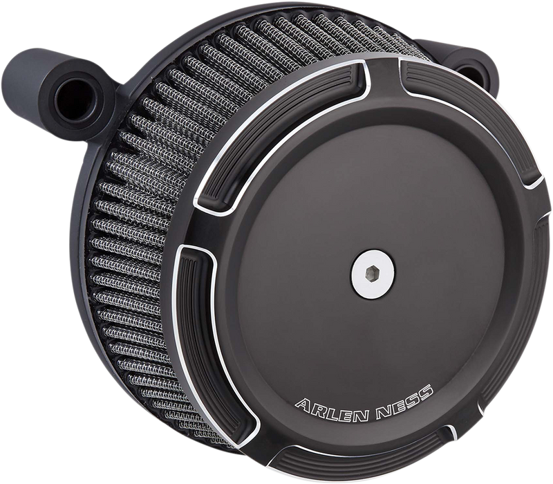 Arlen Ness Big Sucker Stage 1 Air Cleaner Beveled Outer Cover - Black