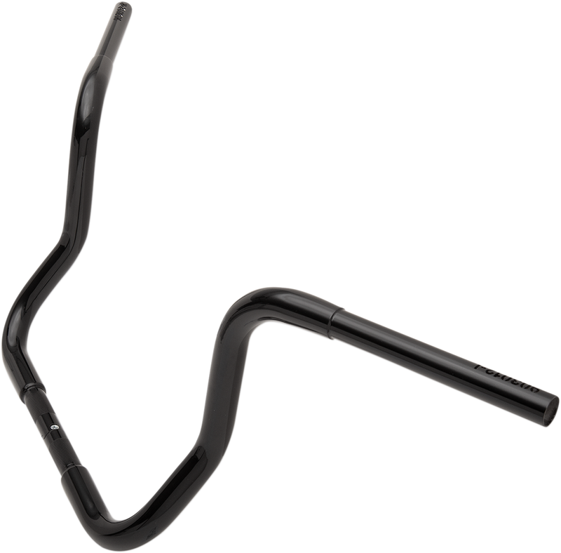 FAT BAGGERS INC. 1-1/4" EZ Install Round Top Handlebar - 12" - Black 903012-B