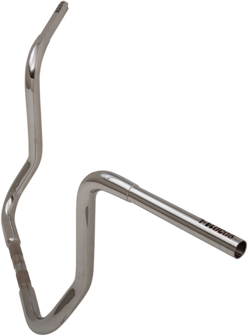 FAT BAGGERS INC. 1-1/4" EZ Install Round Top Handlebar - 14" - Chrome 903014