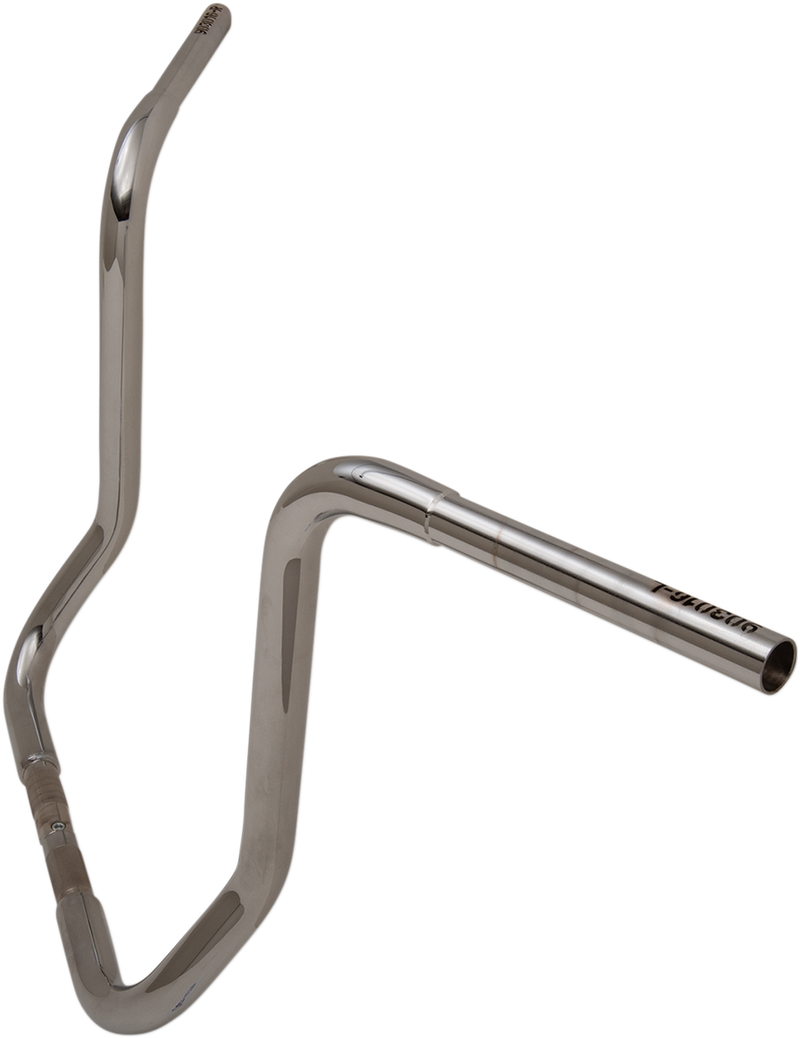 FAT BAGGERS INC. 1-1/4" EZ Install Round Top Handlebar - 16" - Chrome 903016