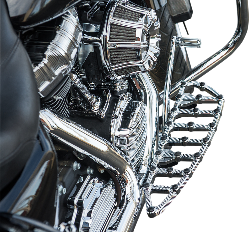 ARLEN NESS MX Billet Driver Floorboards - Chrome