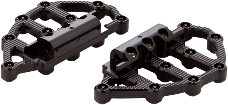 ARLEN NESS MX Billet Passenger Floorboards - Black