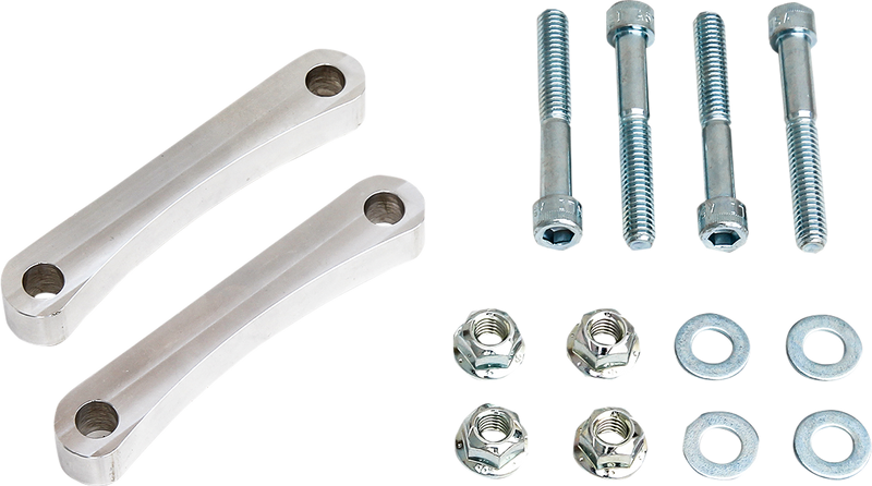 KLOCK WERKS Benchmark Front Fender Kit - Non-Raked - Steel - 16"-19"