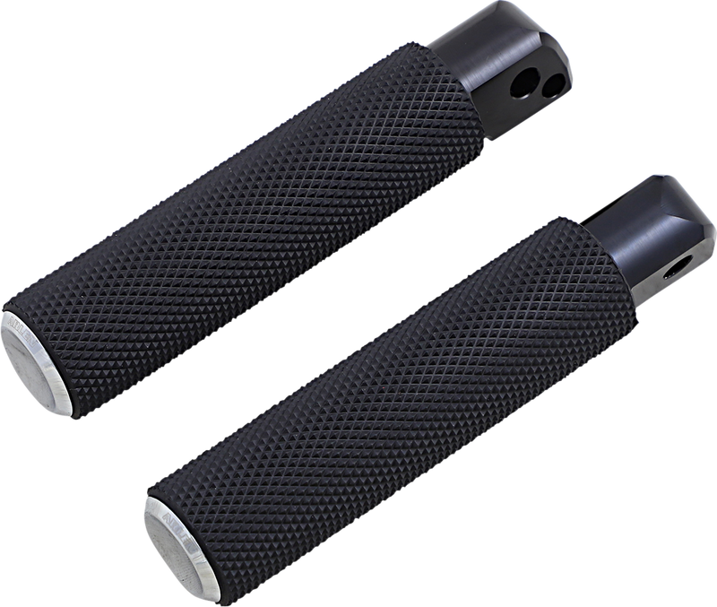 ARLEN NESS Passenger Knurled Footpegs - Chrome - 2018-2020 SOFTAIL MODELS