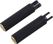 ARLEN NESS Driver Knurled Footpegs - 2018-2025 SOFTAIL MODELS - Brass