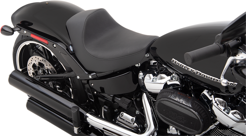 DRAG SPECIALTIES EZ-Solo Seat - Smooth Vinyl - Softail '18-'22