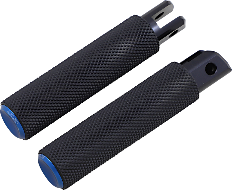 ARLEN NESS Knurled Footpegs - Blue - 2018-2020 SOFTAIL MODELS