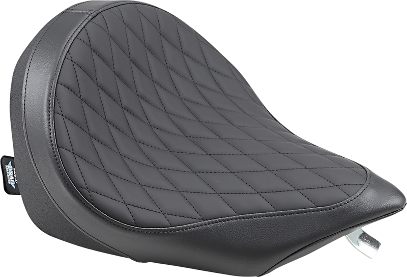DRAG SPECIALTIES Low Solo Seat - Diamond Stitch - Black - Victory '03-'17