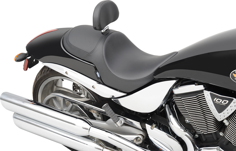DRAG SPECIALTIES Predator Seat - Carbon Fiber - Hammer