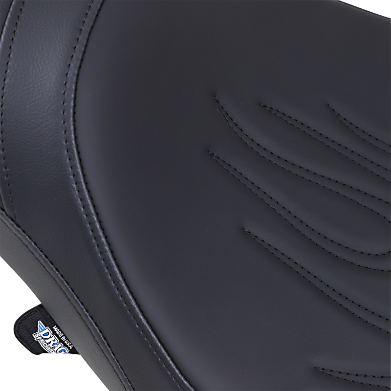 DRAG SPECIALTIES Predator Seat - Flame Stitched - Vegas '03-'17