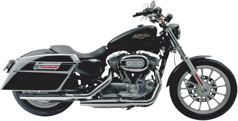 CYCLE VISIONS Bagster Saddlebag Mount - Black - XL