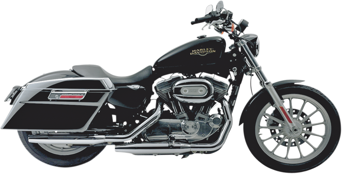 CYCLE VISIONS Bagster Saddlebag Mount - Black - XL