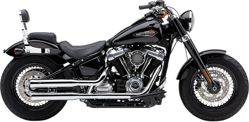 COBRA Neighbor Hater Mufflers - Chrome - '18-'23 Softail