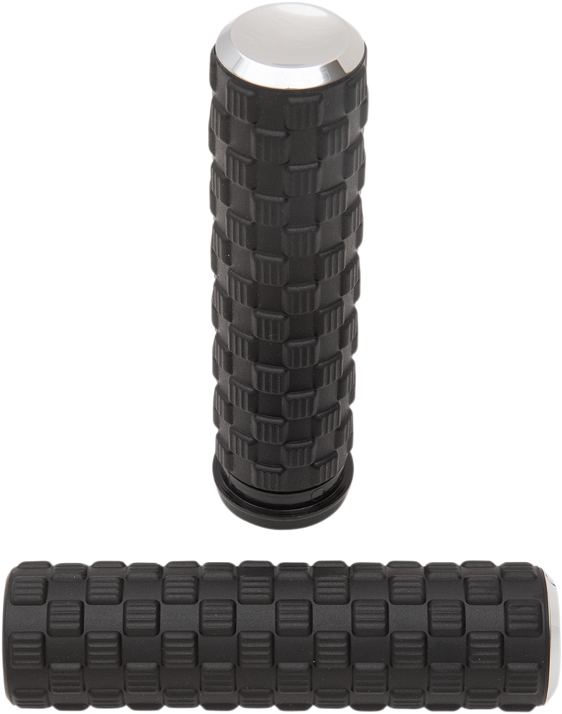 ARLEN NESS Air Trax Grips - TBW - Chrome