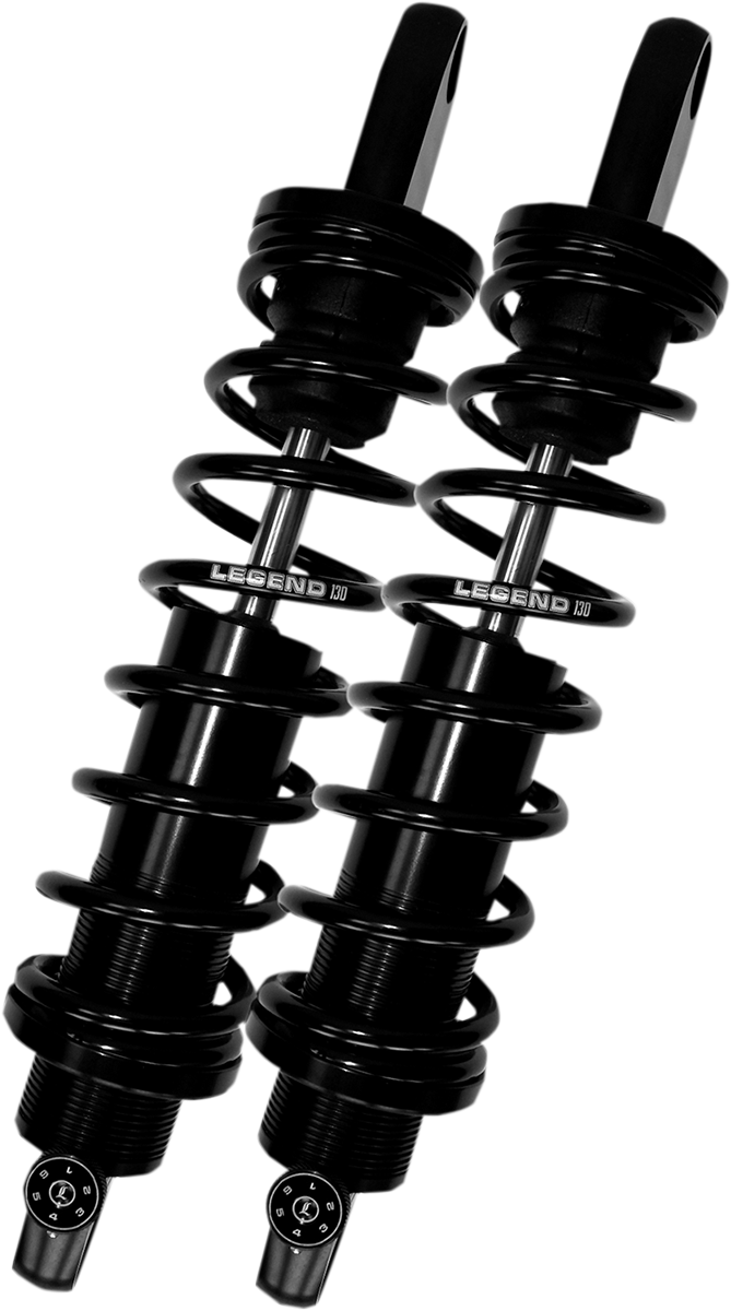 LEGEND SUSPENSION REVO-A Adjustable Coil Suspension for Dyna Motorcycle Models