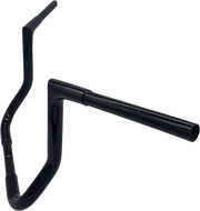 FAT BAGGERS INC. 1-1/4" EZ Install Flat Top Handlebar - 12" - Black 705012-B