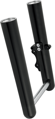ARLEN NESS Dual-Disc Hot Legs Fork Legs - Smooth - '14-'25 FLH/FLT - Black Anodized