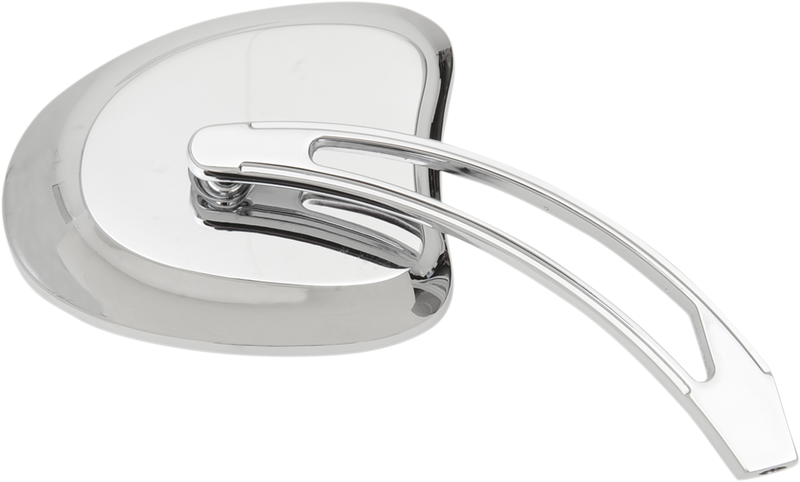DRAG SPECIALTIES Replacement Long Stem Touring Mirrors  Set - Chrome