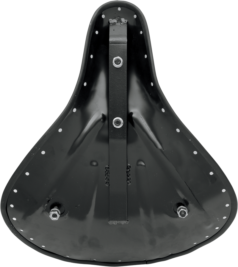 DRAG SPECIALTIES Large Spring Solo Seat Pan Base - Black