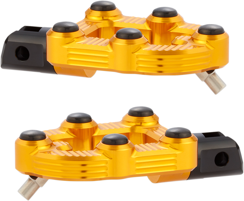 ARLEN NESS MX Footpegs - Driver - Gold