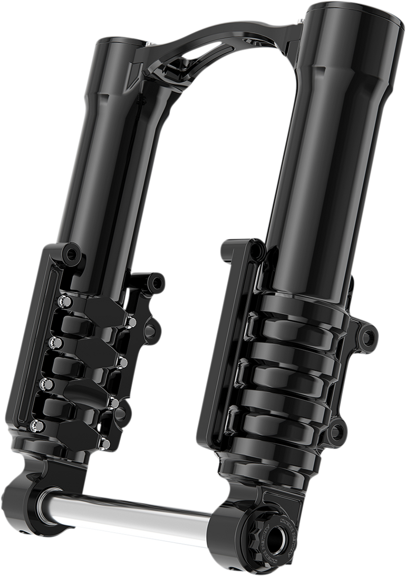 ARLEN NESS Method No Flex Fork Legs - 49 mm - Black Anodized - For Factory Brake Caliper